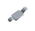 Double hook, wide, single 750-603-10 – DENTAURUM, Attachments Adhäsivtechnik