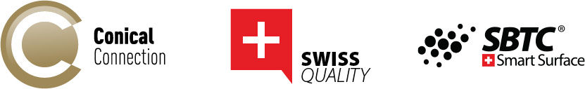 Dentalimplantat mit konischer Plattform – SGS Dental Implant System Holding, Implant Systems
