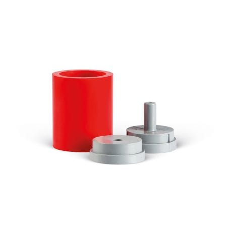 Silikon-Einbettsystem 200g für 3g mit Sektormarkierung, Muffelbasis 13mm 20/0229