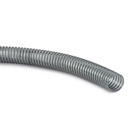 Schlauch NW 50/ hose transparent Innen glatt Anschluß Tragarm 530/0067