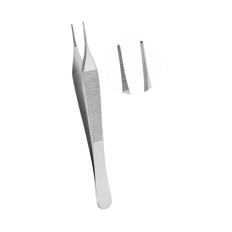 Adson Micro Dressing Forceps: Precision Tool for Delicate Procedures – Absolute Sport Srl Skeema Dental Italia, Tweezers