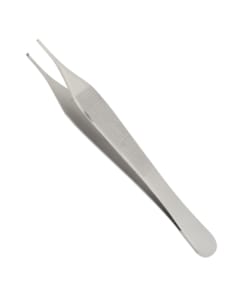 Adson Tissue Forceps: Precision Handling Instrument, 2×1 0.5mm Design – Absolute Sport Srl Skeema Dental Italia, Tweezers