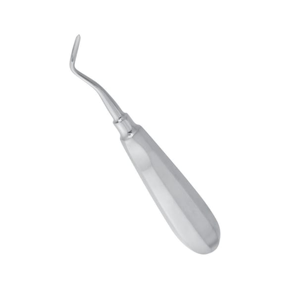 Precision Dental Tool: Flohr Left 3mm Root Elevator Extraction Instrument