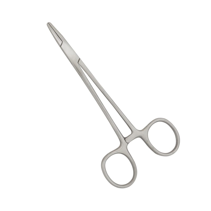 Mayo Hegar Needle Holder: Straight, 14cm Precision Surgical Instrument – Absolute Sport Srl Skeema Dental Italia, Surgical Instruments