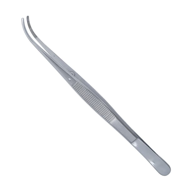 Serrated Curved Sekmen Tweezer: Precision Tool for Delicate Handling