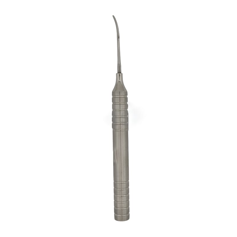 Curved 2mm Serrated Dental Periotome: Precision Instrument for Extractions – Absolute Sport Srl Skeema Dental Italia, Surgical Instruments