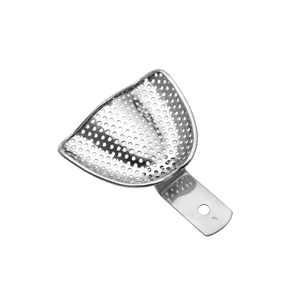Edentulous Perforated L Upper Tray: Precision for Dental Impressions