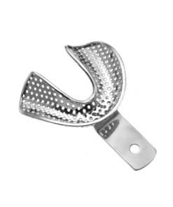 Edentulous Perforated XL Lower Tray: Precision for Dental Impressions – Absolute Sport Srl Skeema Dental Italia, Impression Trays