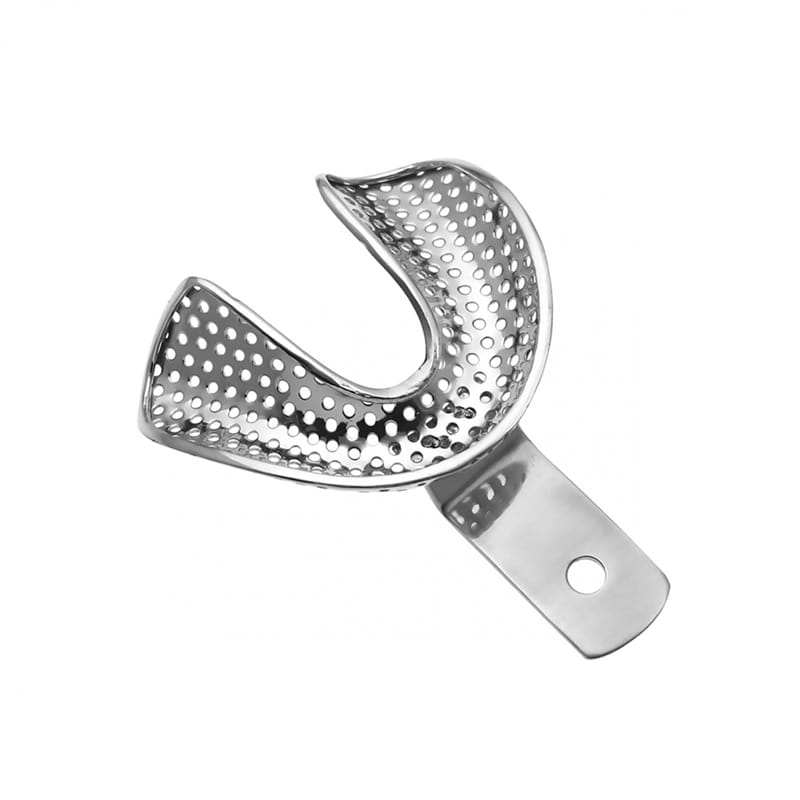 Edentulous Perforated XL Lower Tray: Precision for Dental Impressions – Absolute Sport Srl Skeema Dental Italia, Impression Trays