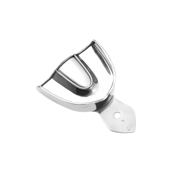 Solid L Upper Impression Tray: Precision Fit for Dental Impressions
