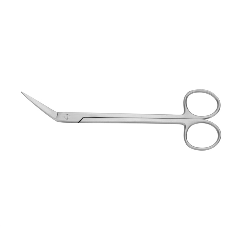 Angular Precision: 16cm Curved Lockling Surgical Scissors for Professionals – Absolute Sport Srl Skeema Dental Italia, Surgical Instruments