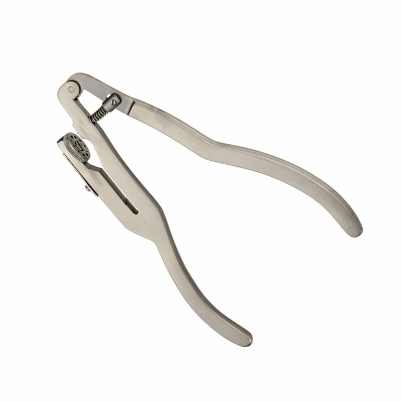Rubber Dam Punch Forceps: Ivory Handled Precision Instrument for Dentistry – Absolute Sport Srl Skeema Dental Italia, Kofferdamklammern