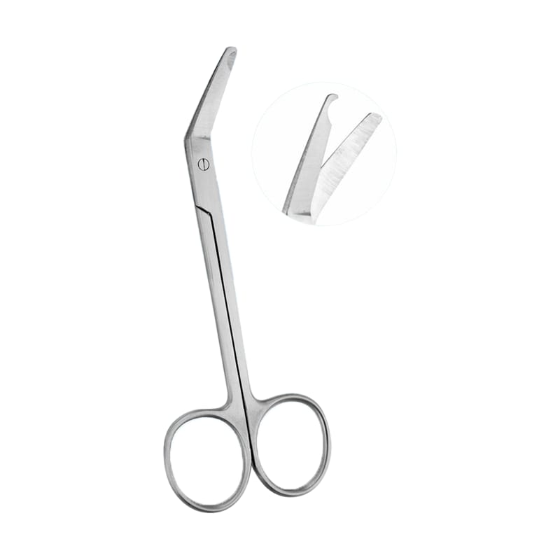 Precision Cuts: 11.5cm Curved Suture Stitch Scissors for Professionals – Absolute Sport Srl Skeema Dental Italia, Skalpelle und Zubehör