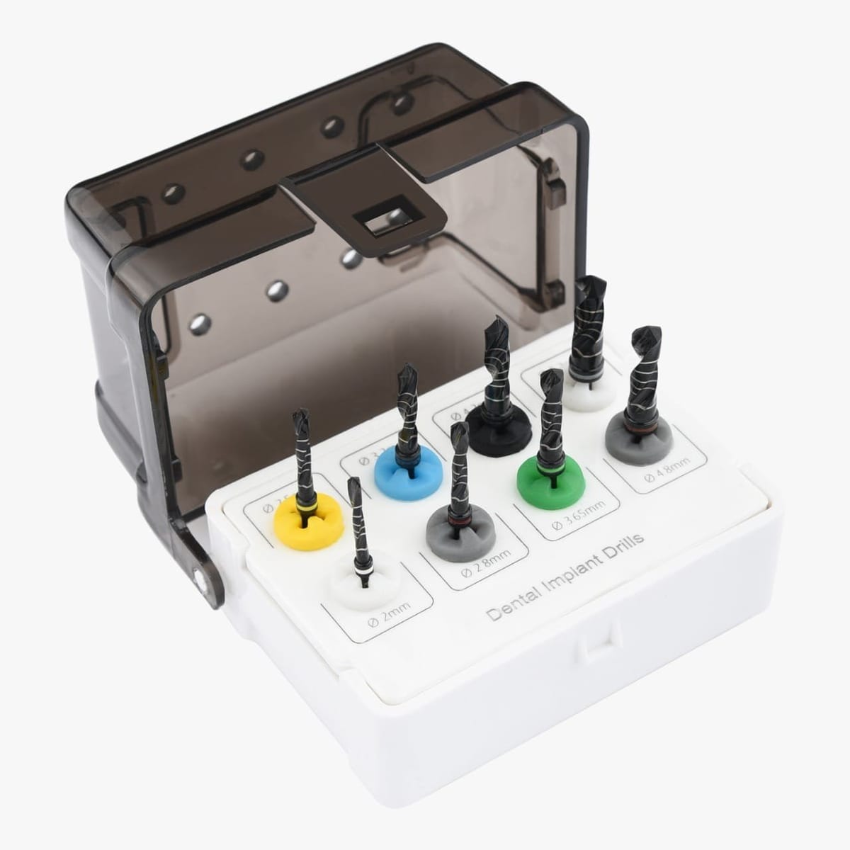 Black Diamond Precision: Implant Drill Kit Auto Clave Excellence – Absolute Sport Srl Skeema Dental Italia, Instruments / Accessories