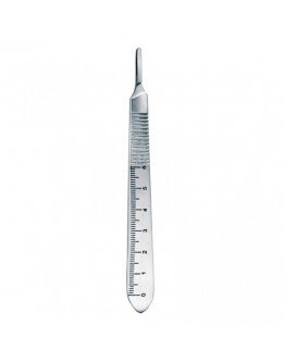 MetricCut: Precision Scalpel Blade Handle with Measuring Indicator #3 – Absolute Sport Srl Skeema Dental Italia, Scalpels & Blades