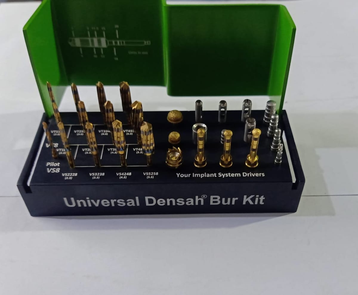 Versatile Precision: Universal Densah Bur Kit for Dental Excellence – Absolute Sport Srl Skeema Dental Italia, Surgical Drills and Bone Burs