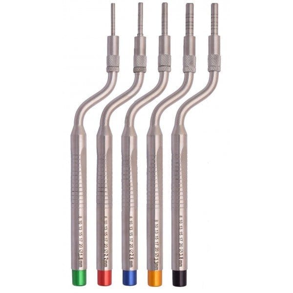 Curved Precision: Comprehensive Osteotome Set for Surgical Excellence – Absolute Sport Srl Skeema Dental Italia, Chirurgische Instrumente