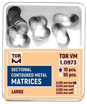 Sectional Contoured Matrices Large