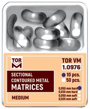 Sectional Contoured Matrices Medium 1.0976 (50 pcs.) – SOFIKAR, Matrices