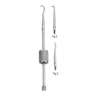 Kronenentferner (3 Einsätze, Variante 2) – Soligs, Scalpels and Accessories