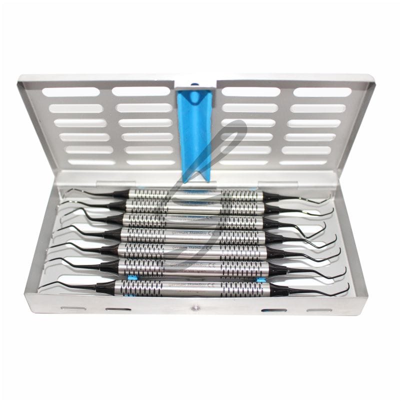 Gracey Küretten-Set Schwarz - Phoenix – Soligs, Periodontal Surgery