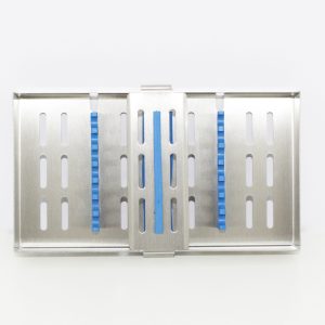 Waschtray, for 5 Inst, Steri Tray mit Abnehmbarer Clip