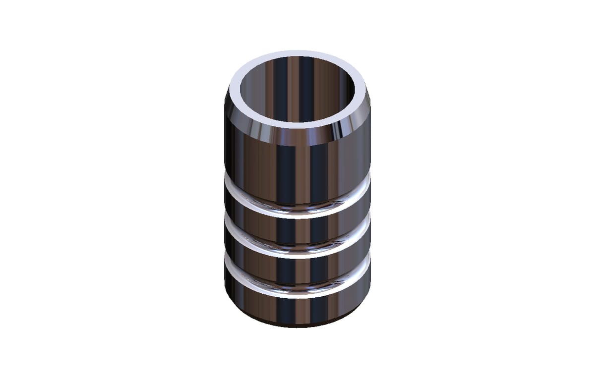 Titan-Einzelhülse M.27.01.D235L5 – steco-system-technik GmbH & Co. KG, Bohrschablone