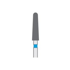 Intensiv Instrument de meulage diamanté Cône arrondi 80 µm (Ø 2,5 mm) – steco-system-technik GmbH & Co. KG, Laboratory Rotary Instruments
