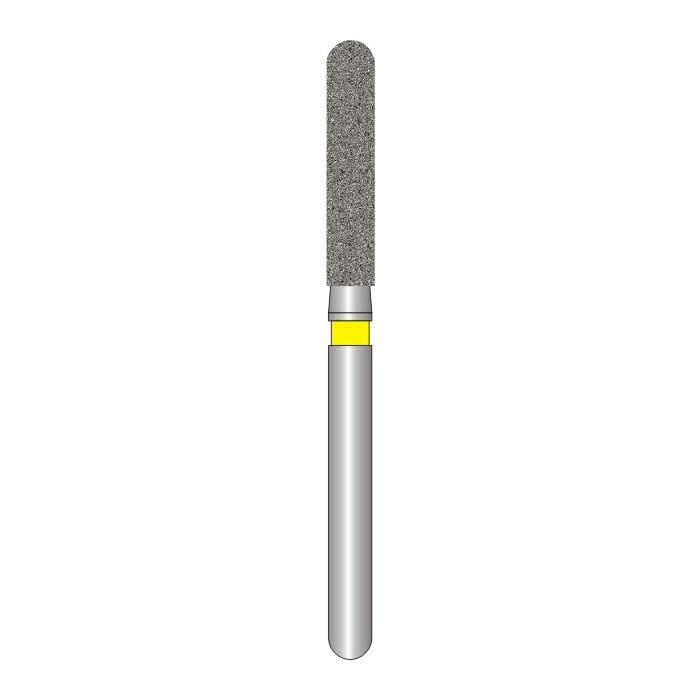 StecoGrind Diamantschleifkörper zylindrisch, ø 1,79 mm, 15µ (gelb) O.44.01.B15 – steco-system-technik GmbH & Co. KG, Polishing Discs and Strips