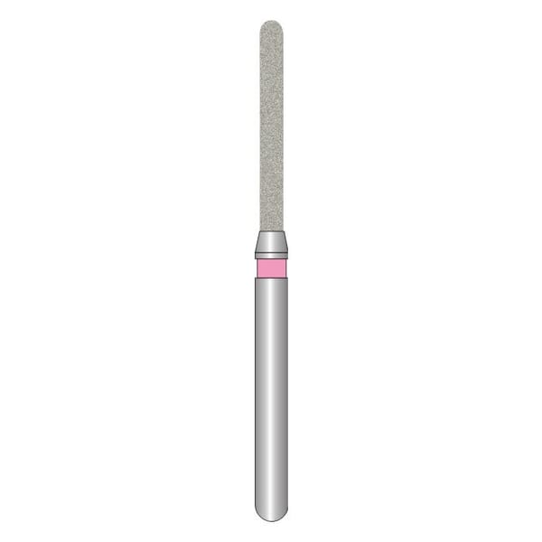 StecoGrind Diamantschleifkörper zylindrisch, ø 1,2 mm, 4µ (pink) O.44.01.C04