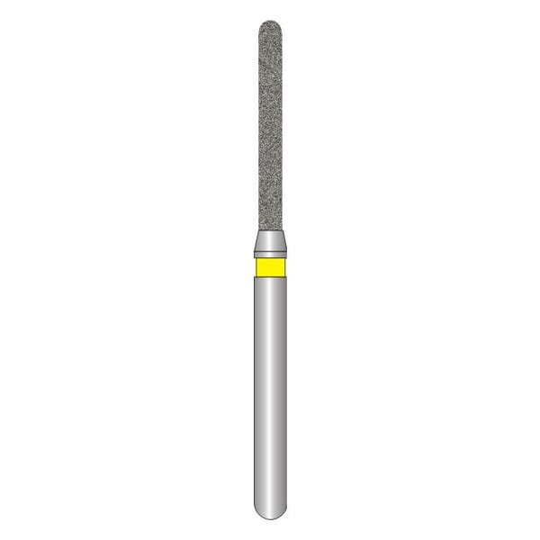 StecoGrind Diamantschleifkörper zylindrisch, ø 1,2 mm, 15µ (gelb) O.44.01.C15