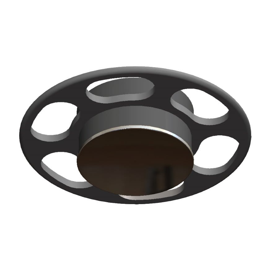 Obturator-Gegenmagnet Z-Line mit Retentionsring (für Silikon) – steco-system-technik GmbH & Co. KG, Geschiebe