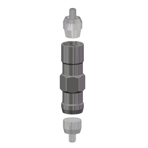 Titanmagnetics® Ratscheneinsatz K/X-Line für Ratschen mit Sechskant-Aufnahme SW 6mm H.00.05.KX3 – steco-system-technik GmbH & Co. KG, Instruments / Accessories