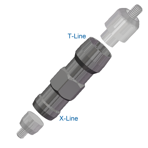 Titanmagnetics® Ratscheneinsatz T/X-Line für Ratschen mit Sechskant-Aufnahme SW 6mm H.00.05.TX3 – steco-system-technik GmbH & Co. KG, Instruments / Accessories