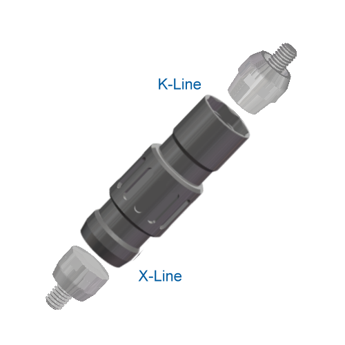 Titanmagnetics® Ratscheneinsatz K/X-Line für Ratschen für Straumann u. AHEAD Ratsche H.00.05.KX4 – steco-system-technik GmbH & Co. KG, Instruments / Accessories