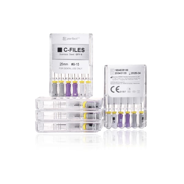 Limes C manuelles endodontiques – 6 pièces/paquet – THOMSEN DENTAL PTY LTD, Root Canal Treatment