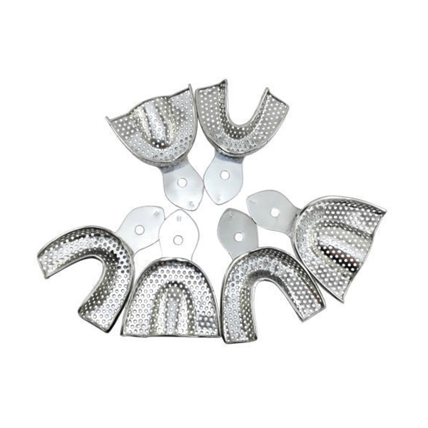 Porte-empreinte en acier inoxydable - la paire (AO07701)