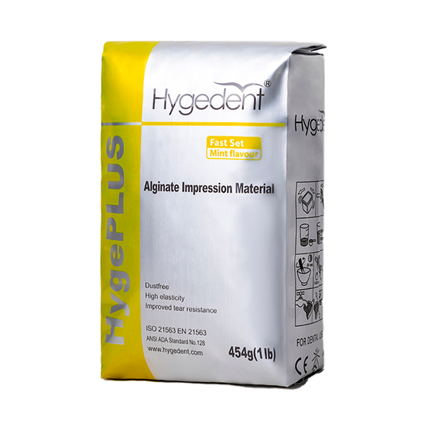Matériau d'empreinte en alginate – HygePLUS