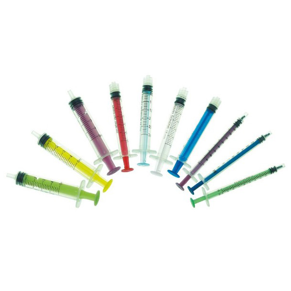 Luer-lock Endo Irrigation Syringes 3ml – blue (non-sterile) 100 pcs/pk