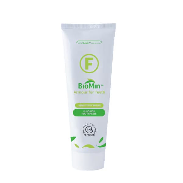 BioMin F Dentifrice reminéralisant pour dents sensibles — Fluoré, dès 3 ans