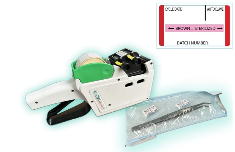 New Printex Lable Gun MD20 – THOMSEN DENTAL PTY LTD, Sterilization Accessories