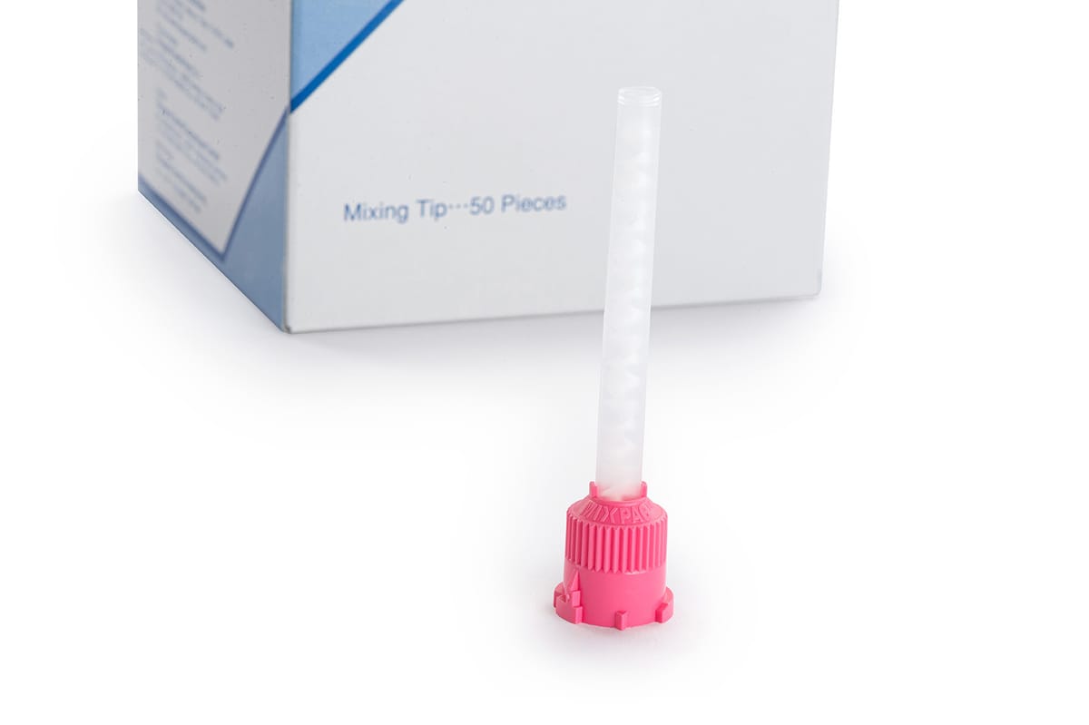 Mischkanülen S für SOFRELINER (rosa) 23381 – Tokuyama, Mixing Tips