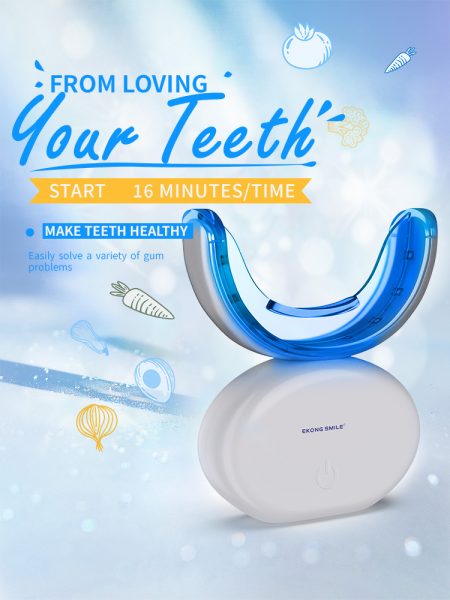 Teeth Whitening Home Kit with 32 LED Light