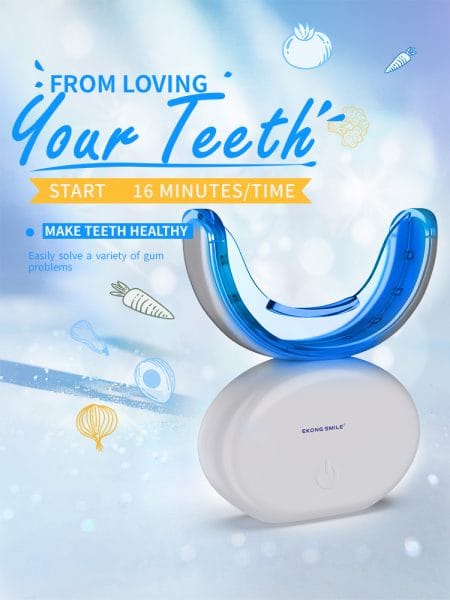 Zahnaufhellungs-Heimkit mit 32 LED-Licht – Ekong Technology Co., Ltda, Bleaching
