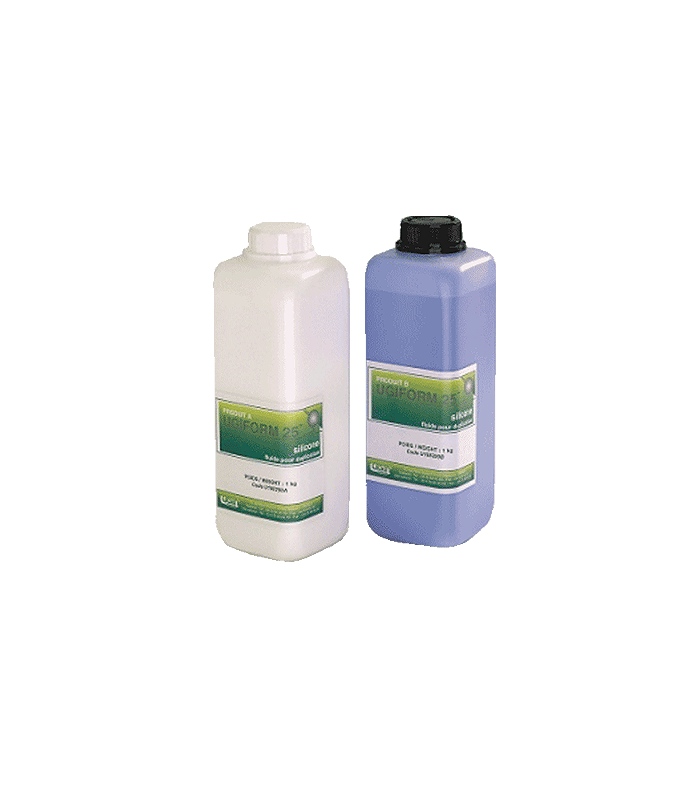 Silicone / Ugiform 25 – UGIN' DENTAIRE SAS, Dubliermassen und Dublierküvetten