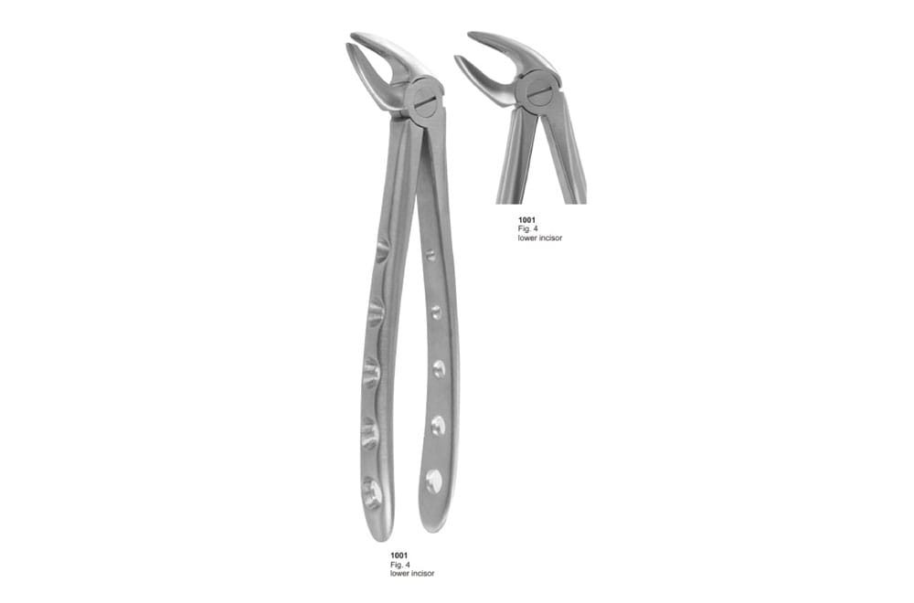 Extracting Forceps Fig. 4 - Lower Incisor – Vase Instruments, Extraction Forceps