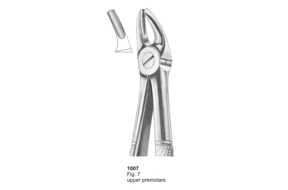 Extracting Forceps Fig. 7 for Upper Premolars
