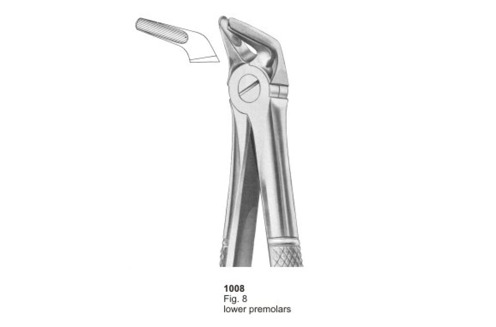 Extracting Forceps Fig. 8 – Vase Instruments, Extraktionszangen