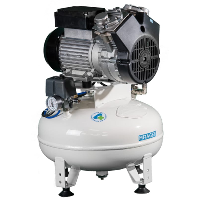 Dental Kompressor 25 Liter MIRAGE 130 – 4TEK SRL, Kompressoren + Absaugung