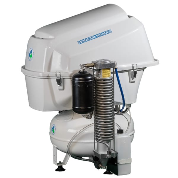 Silent compressor with dryer MOMIR 100E